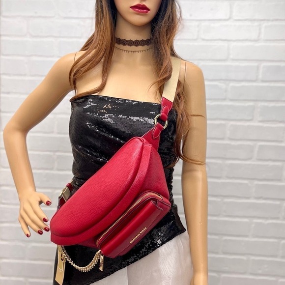 Michael Kors Maisie 2-in-1 Sling WaistPack Large Fanny bag Crossbody Bri… - Picture 11 of 12